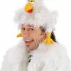 Elope The Clucker Costume Chicken Hat Adult -Bioworld Shop 250510 the clucker costume chicken hat adult