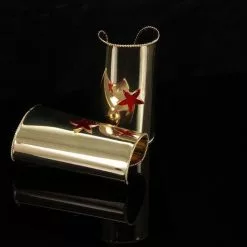 Elope Wonder Gold Cuff Red Star Costume Jewelry Adult
