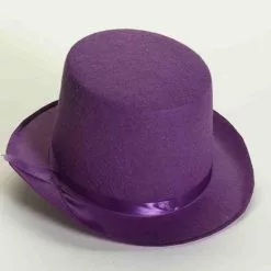 Forum Novelties Purple Felt Adult Costume Top Hat