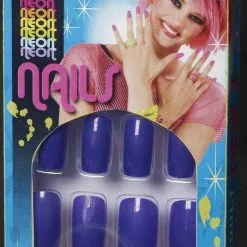 Forum Novelties Neon Purple Adult Costume Fingernails
