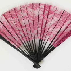 Forum Novelties Burlesque Babe Lace Fan Costume Accessory