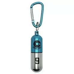 Abysse America, INC Dragon Ball Z Blue Capsule Corp. Keychain -Bioworld Shop AAI ABYKEY115 US CC