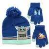 Accessory Innovations Company Star Wars The Mandalorian The Child Winter Beanie & Glove Set | Blue -Bioworld Shop AIC F20MN47133 CA