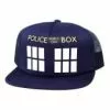 Bioworld Doctor Who Tardis Mens Blue Trucker Hat -Bioworld Shop BIW 36905 C