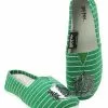 Bioworld Harry Potter Slytherin Canvas Slip On Shoes -Bioworld Shop BIW 45489 PA