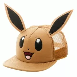 Bioworld Pokemon Eevee Big Face Snapback Hat