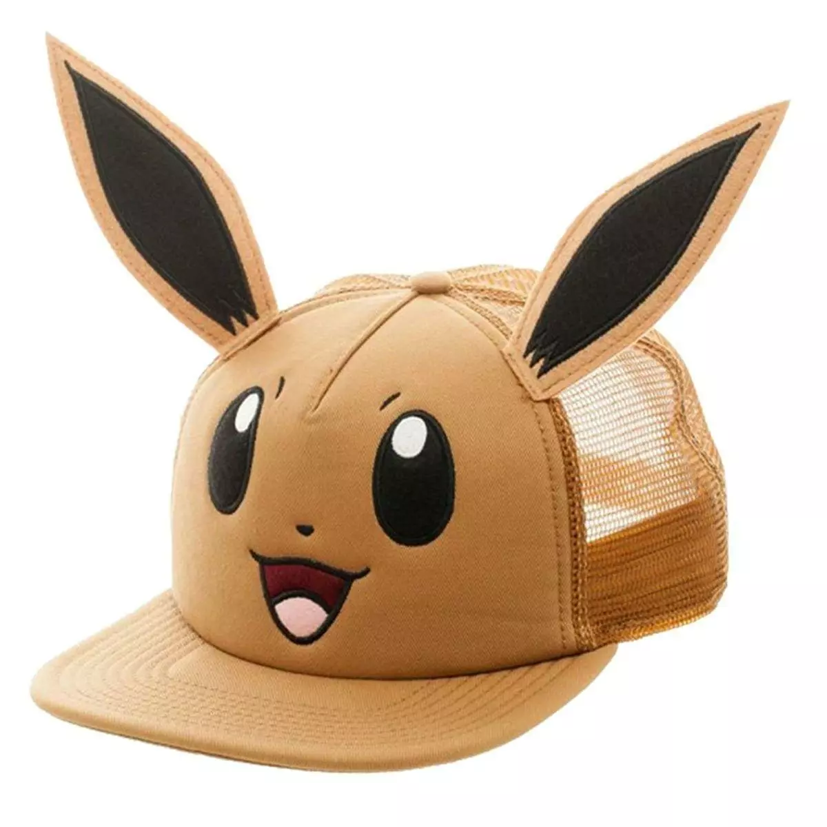 Bioworld Pokemon Eevee Big Face Snapback Hat 3 Bioworld Pokemon Eevee Big Face Snapback Hat