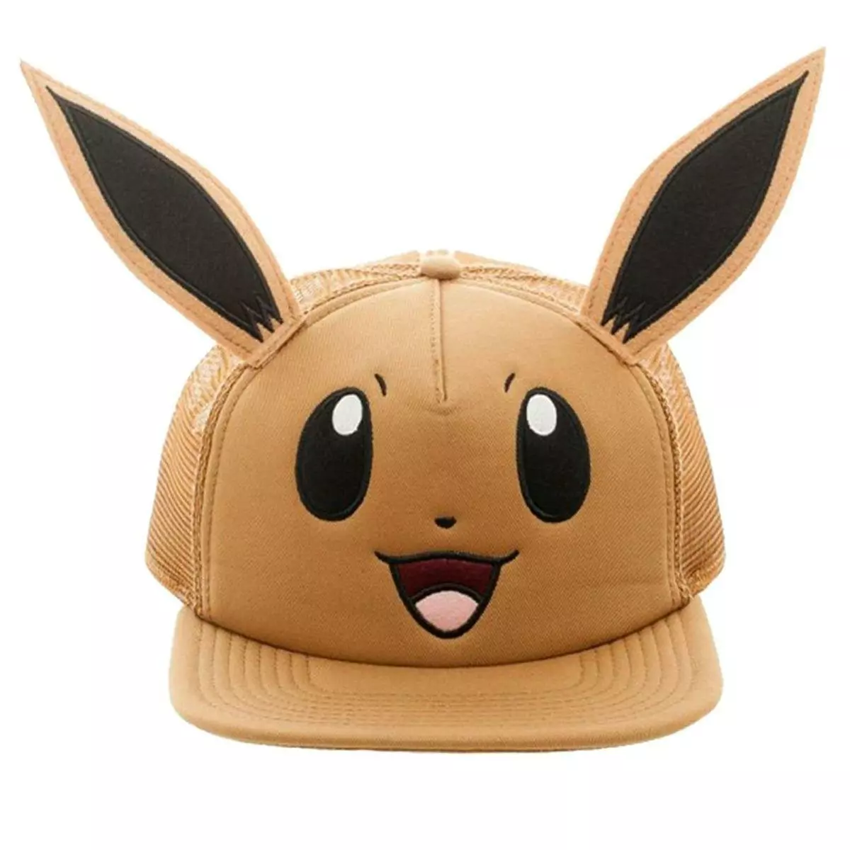 Bioworld Pokemon Eevee Big Face Snapback Hat 4 Bioworld Pokemon Eevee Big Face Snapback Hat - Image 2