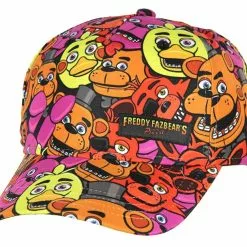 Bioworld Five Nights At Freddy's Youth Freddy All-Over Print Snapback Hat