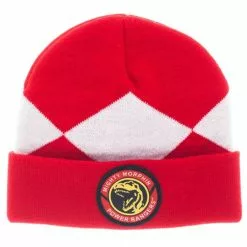 Bioworld Power Rangers Costume Beanie Hat Red Ranger