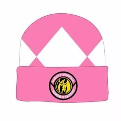 Bioworld Power Rangers Costume Beanie Hat: Pink Ranger