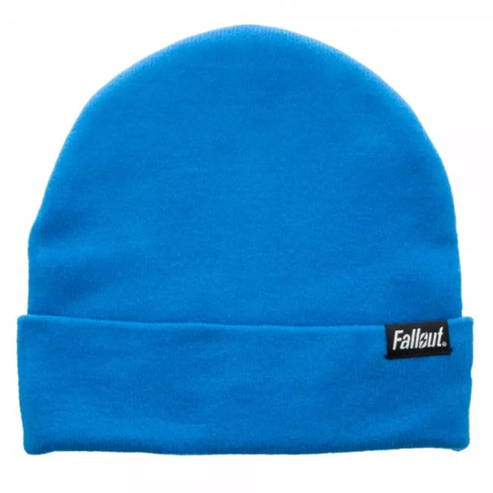 Bioworld Fallout Vault-Tec 111 Cuffed Knit Beanie 4 Bioworld Fallout Vault-Tec 111 Cuffed Knit Beanie - Image 2