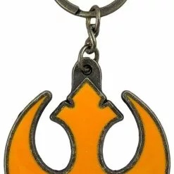 Bioworld Star Wars Rebel Alliance Logo Metal Keychain