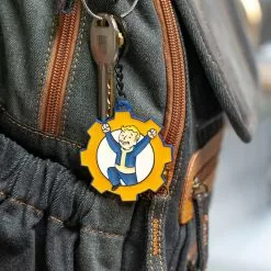 Bioworld Fallout Collectibles | Vault Boy Collector’s Edition Reclamation Day Keyring -Bioworld Shop BIW KE7EL0FSX CF