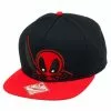 Bioworld Marvel Kawaii Deadpool Black Snapback Hat -Bioworld Shop BIW SB19NVMKW01 CA