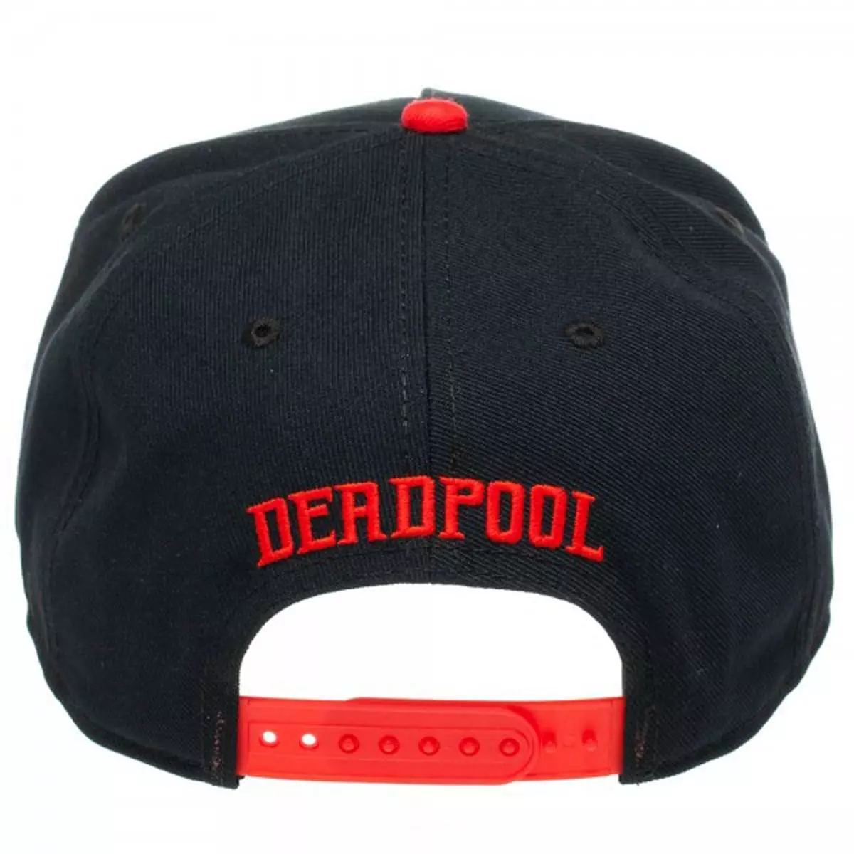 Bioworld Marvel Kawaii Deadpool Black Snapback Hat 4 Bioworld Marvel Kawaii Deadpool Black Snapback Hat - Image 2