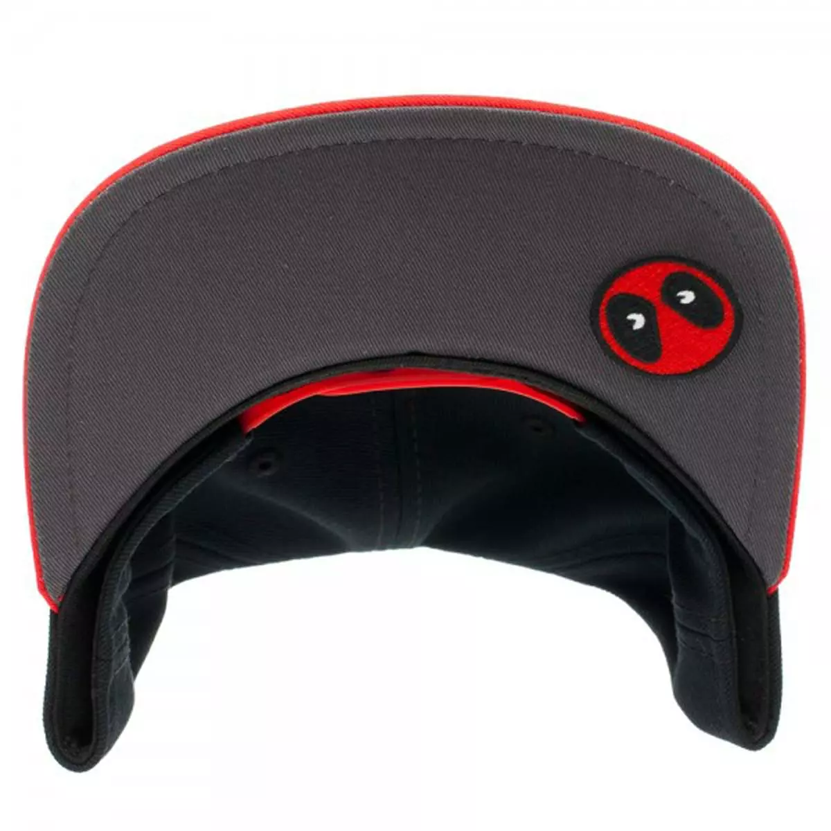 Bioworld Marvel Kawaii Deadpool Black Snapback Hat 5 Bioworld Marvel Kawaii Deadpool Black Snapback Hat - Image 3