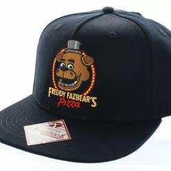 Bioworld Five Nights At Freddys "Freddy Fazbear's Pizza" Snapback Hat