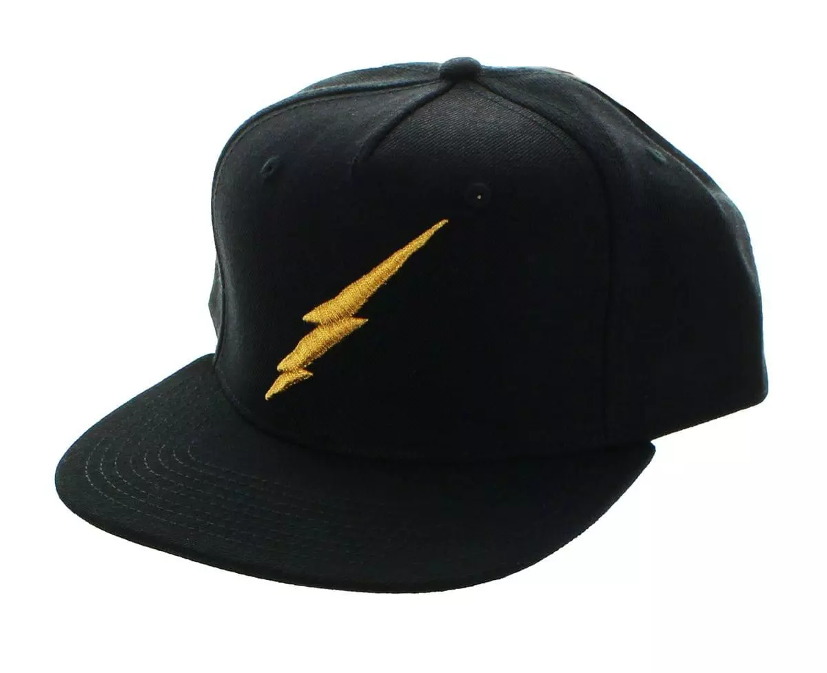Bioworld Harry Potter Bolt Black Snapback Hat 3 Bioworld Harry Potter Bolt Black Snapback Hat