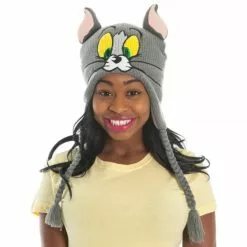 Bioworld Tom & Jerry Tom Jacquard Laplander Hat