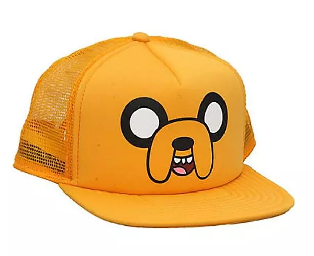 Bioworld Adventure Time With Finn & Jake Big Face Jake Adjustable Trucker Hat 3 Bioworld Adventure Time With Finn & Jake Big Face Jake Adjustable Trucker Hat