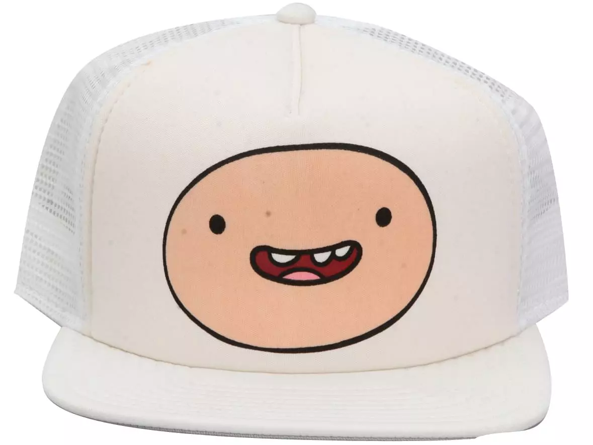 Bioworld Adventure Time With Finn & Jake Big Face Finn Adjustable Trucker Hat 3 Bioworld Adventure Time With Finn & Jake Big Face Finn Adjustable Trucker Hat