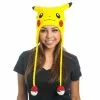 Bioworld Pokemon Pikachu Big Face Laplander Beanie Hat -Bioworld Shop BIW KC1ABW CA