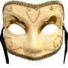 Bauer Pacific Imports Golden Lady Eye Venetian, Masquerade, Mardi Gras Mask