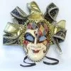 Bauer Pacific Imports Albergo Costume Mask: Gold