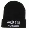 Brtsz F*Ck You Very Much Fashion Beanie Hat
