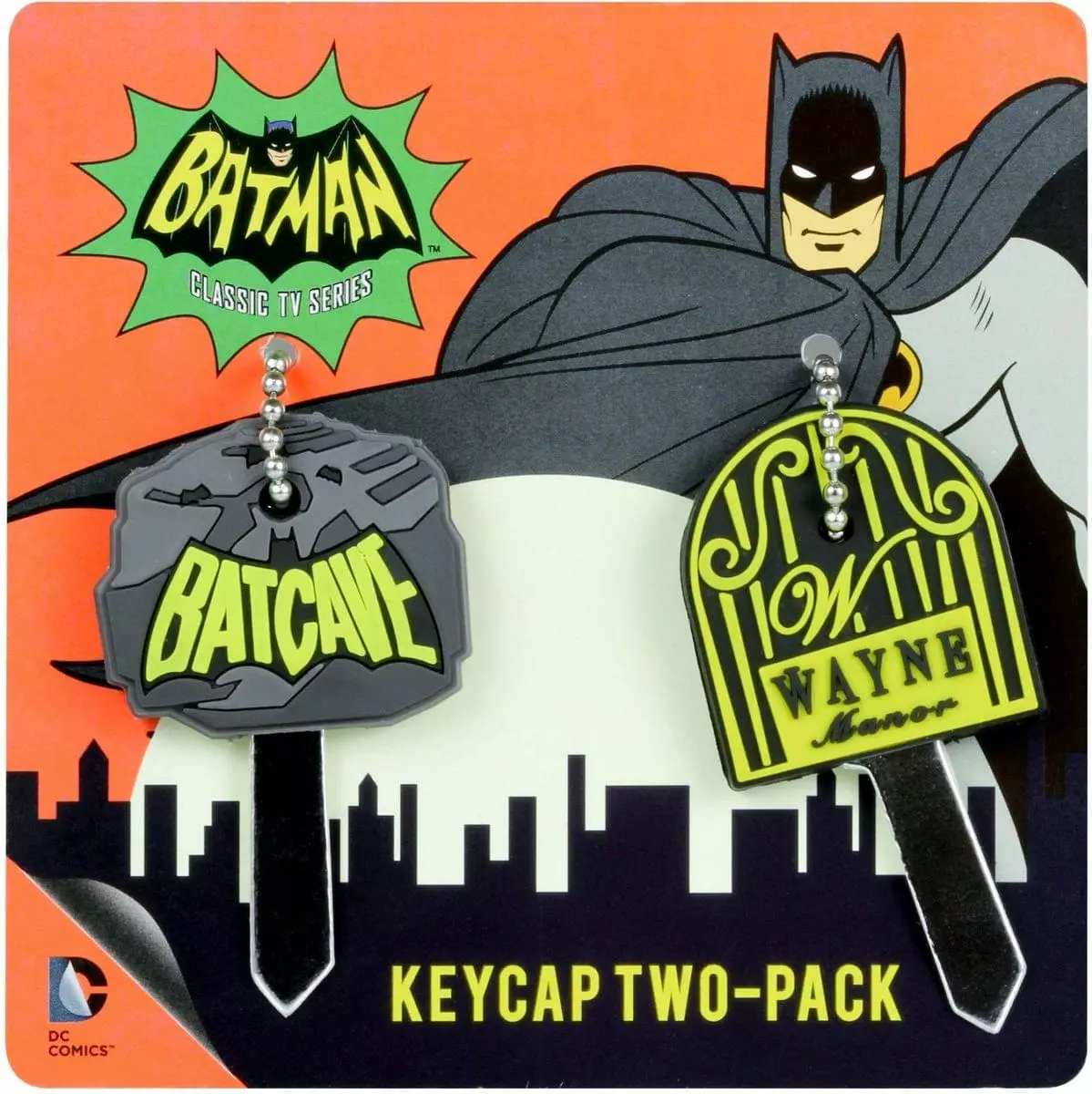 Crowded Coop, LLC Batman Classic TV Series Keycap 2-Pack 3 Crowded Coop, LLC Batman Classic TV Series Keycap 2-Pack