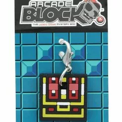 Crowded Coop, LLC 8-Bit Treasure Chest Zipper Pull (Arcade Block Exclusive)