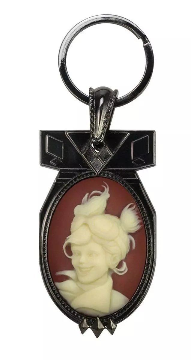 Crowded Coop, LLC DC Comics Bombshells Harley Quinn Cameo Keychain 3 Crowded Coop, LLC DC Comics Bombshells Harley Quinn Cameo Keychain