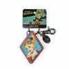 Crowded Coop, LLC DC Comics Bombshells Harley Quinn Faux Leather Keychain -Bioworld Shop CRC DCCL210 CA