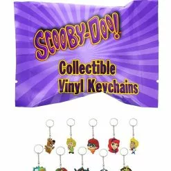 Crowded Coop, LLC Scooby-Doo Blind Box Vinyl Keychain - One Random