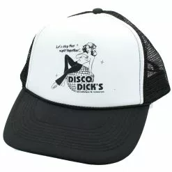 Crowded Coop, LLC Kitsch On The Rocks "Disco Dick's" Foam Adult Trucker Cap