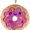 Disburst Donut Plush Charm Keychain -Bioworld Shop DBT SOFT0065 CA b1c17202 928b 40f4 ace5 0d76216c8383