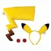 Disguise Pokemon Pikachu Headband & Tail Costume Accessory Kit | 14+ 2 Disguise Pokemon Pikachu Headband & Tail Costume Accessory Kit | 14+ -Bioworld Shop DGC 103549 CA