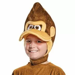 Disguise Super Mario Bros Nintendo Donkey Kong Costume Headpiece Child One Size
