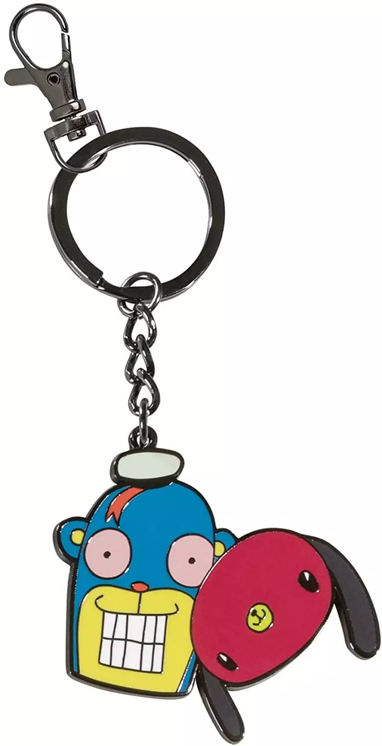 Dark Horse Comics Umbrella Academy Hazel And Cha Cha 2.5 Inch Enamel Keychain 3 Dark Horse Comics Umbrella Academy Hazel And Cha Cha 2.5 Inch Enamel Keychain