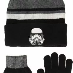 Disney Star Wars Boys Stormtrooper Winter Beanie & Glove Set
