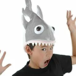 Elope Man Eater Shark Costume Hat One Size