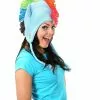 Elope My Little Pony Rainbow Dash Knit Laplander Hat