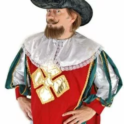 Elope Renaissance Musketeer Black Hat Adult Costume Accessory