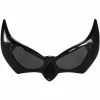 Elope Superhero Bat Eyes Black Adult Costume Glasses -Bioworld Shop ELP 330630 CA