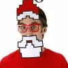 Elope Pixel 8 Holiday Santa Costume Accessory Kit 2 Elope Pixel 8 Holiday Santa Costume Accessory Kit -Bioworld Shop ELP 412760 CA