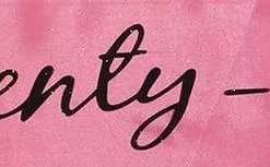 Elope Birthday Sash "Twenty-One" Hot Pink One Size