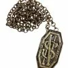 Elope Fantastic Beasts Newt's Monogram Costume Pendant Pin With Chain -Bioworld Shop ELP 543151 CA