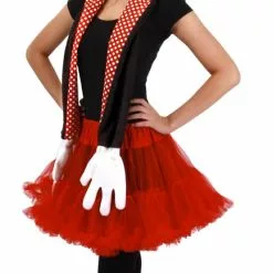 Elope Disney Minnie Mouse Hoodie Scarf Adult Costume Accessory