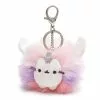 Enesco Pusheen Super Pusheenicorn Unicorn Cat 4-Inch Plush Pom Poof Keychain -Bioworld Shop ENS 4061304 CA